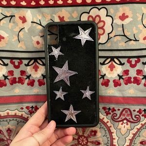 iPhone XS Max Wildflower Case Velvet Stars